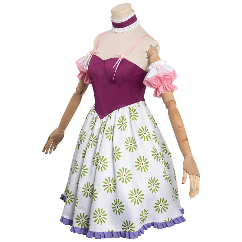 Haunted Mansion:Costume Sally Slater Ghost Outfits  Halloween Carnival Cosplay Costume