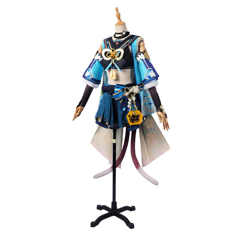 SeeCosplay Genshin Impact Kirara Cosplay Costume for Halloween Carnival Party Disguise Suit