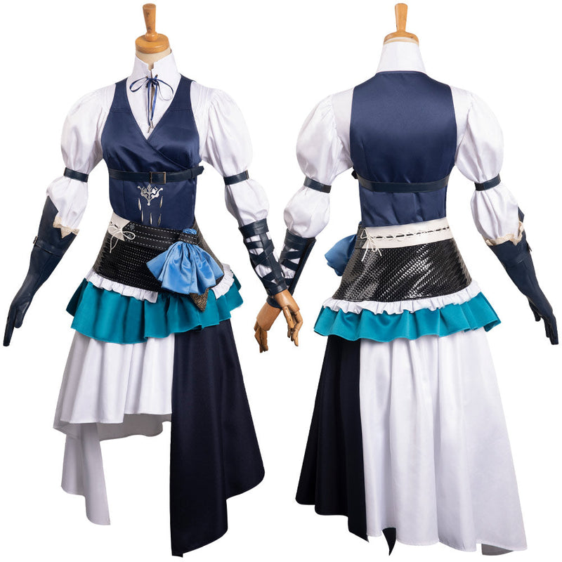 [All Sizes In Stock] Final Fantasy: XV Costume Final Fantasy 16 FF16 Jill Warrick Outfits Halloween Carnival Costume Female