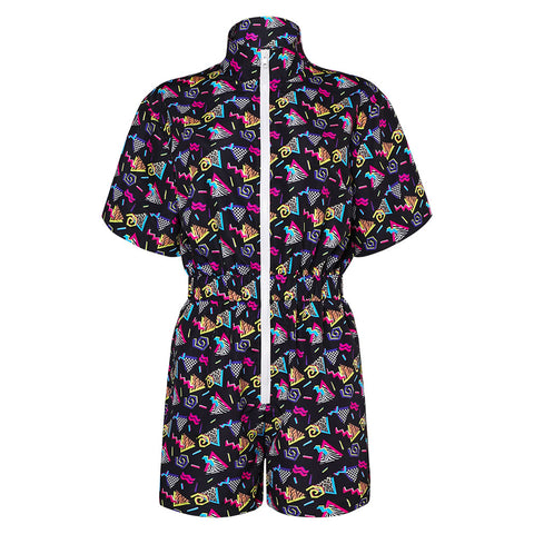 80s 90s Track Suits Adult Women 2 Piece Outfits Cosplay Costume Outfits Halloween Carnival Suit