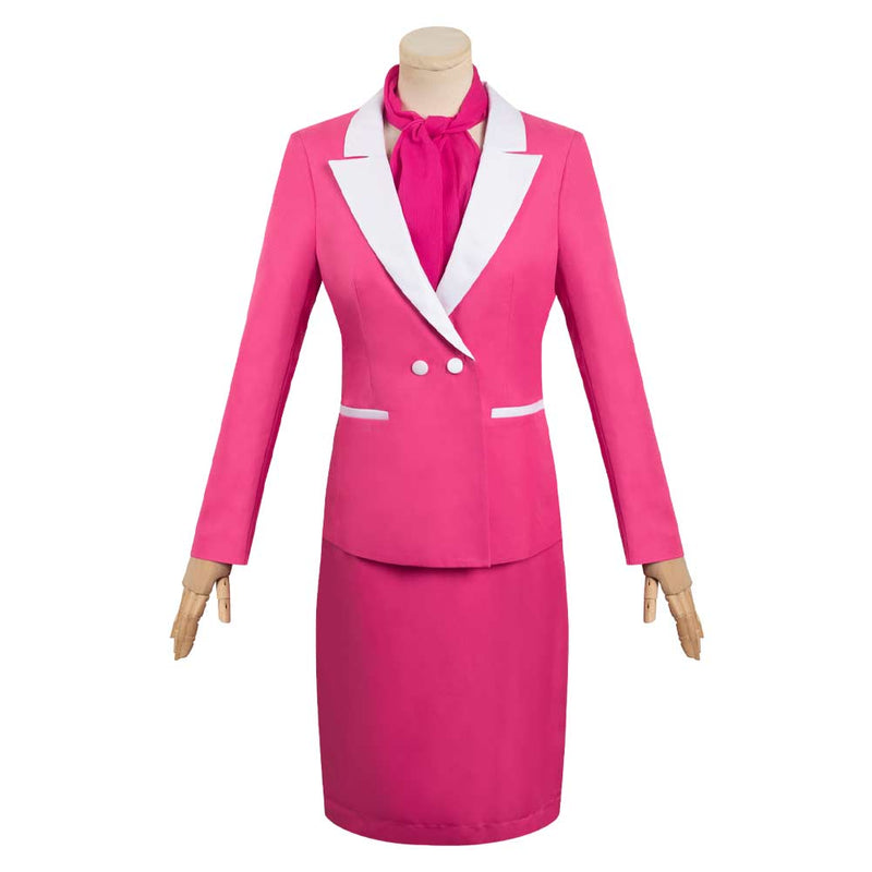 SeeCosplay 2023 Movie Pink Uniform Skirt Costumes for Halloween Carnival Suit Cosplay Costume