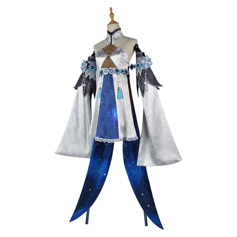 [Full In Stock] Genshin Impact: Guizhong Costume Outfits for Halloween Carnival Cosplay Costume Female