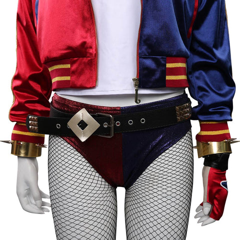 Suicide Squad: Harleen Quinzel T-shirt Pants Outfits Halloween Costume Cosplay Costume For Adult Female