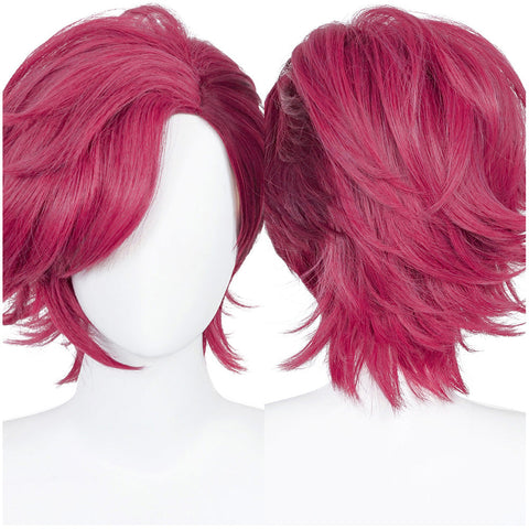 SeeCosplay Arcane: League of Legends LoL Vi Hair Carnival Halloween Party Props Cosplay Wig