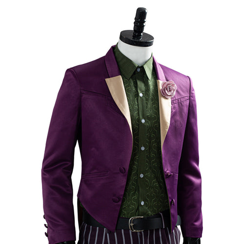 SeeCospaly Mortal Kombat 11 The Joker Coat Pants Costume for Halloween Carnival Suit Cosplay Costume