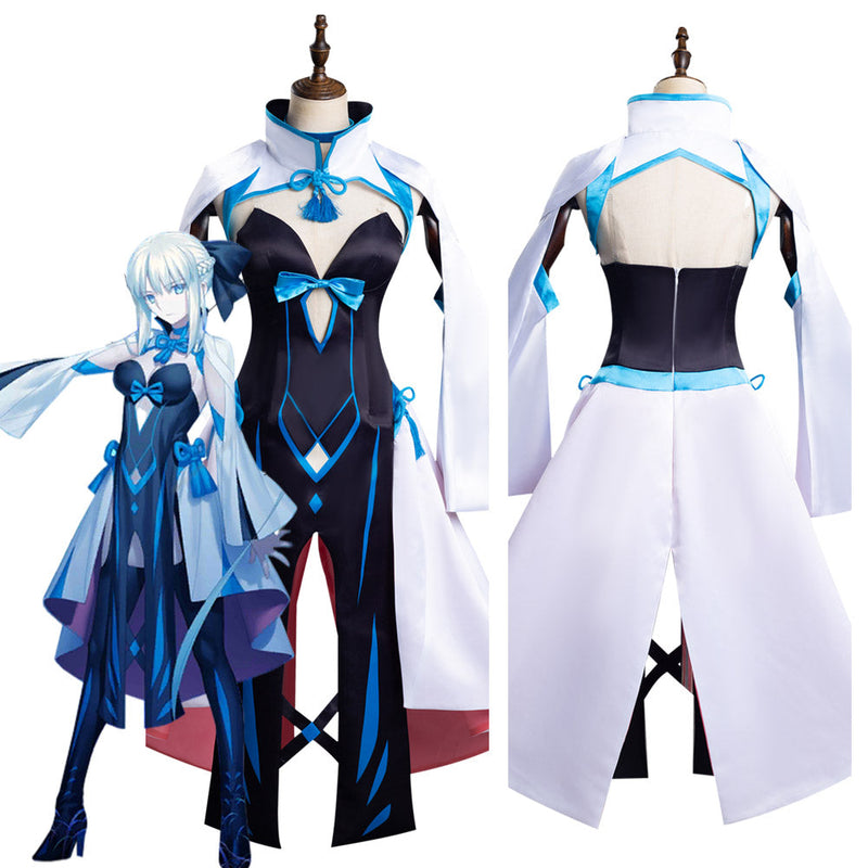 Seecosplay Anime Fate/Grand Order FGO Morgan le Fay Outfits Halloween Carnival Suit Cosplay Costume