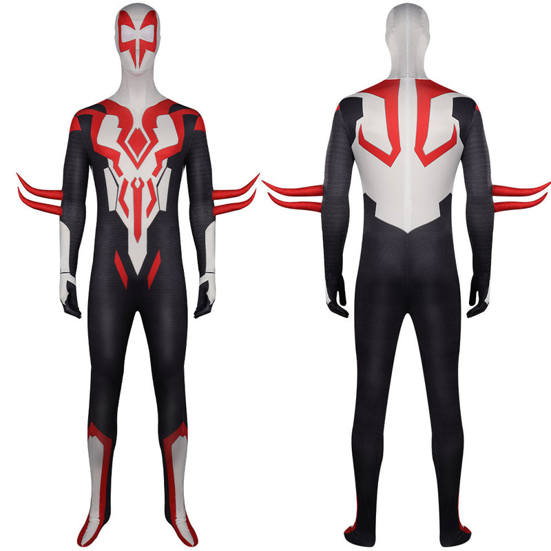 SeeCosplay Spiderman Costumes 2099 Miguel O'Hara Cosplay Sspider-Man Costume Outfits Halloween Carnival Party Disguise Suit