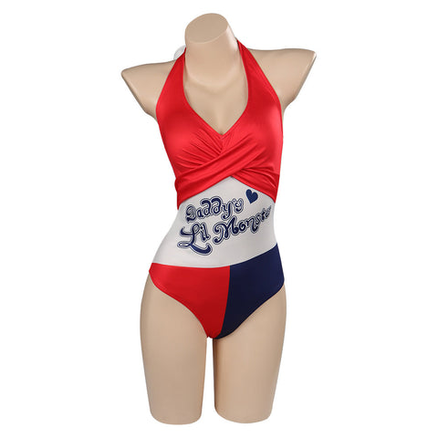 SeeCosplay Harley Quinn Swimsuit Outfits Halloween Carnival Cosplay Costume