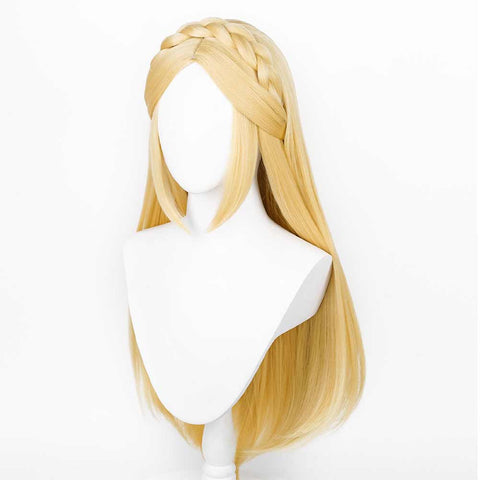 SeeCosplay The Legend of Zelda Princess Zelda Long Cosplay Wig Heat Resistant Synthetic Hair Carnival Halloween For Props
