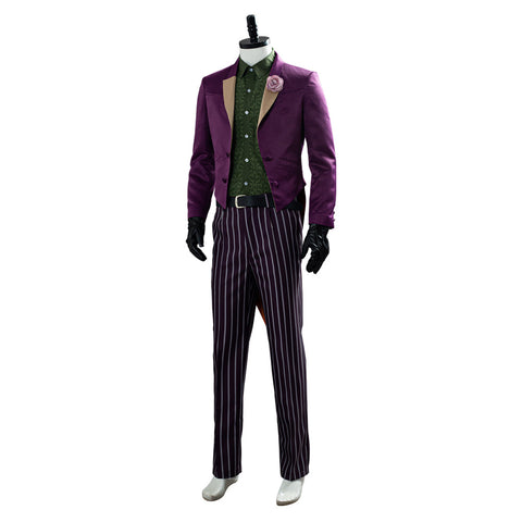 SeeCospaly Mortal Kombat 11 The Joker Coat Pants Costume for Halloween Carnival Suit Cosplay Costume
