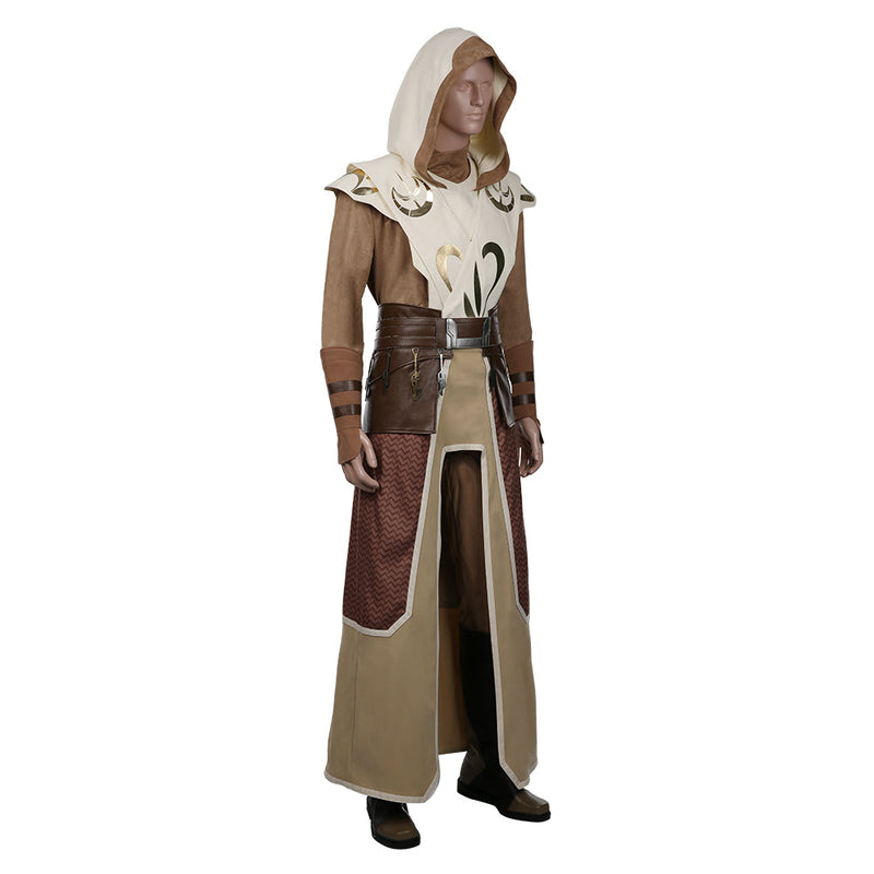 [All Size In Stock] Jedi Temple Guard Coat Uniform Costume Halloween Carnival Suit Costume