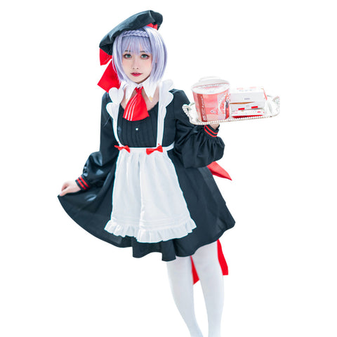 SeeCosplay Anime Genshin Impact x KFC Noelle Maid Dress Suit Cosplay Costume Female