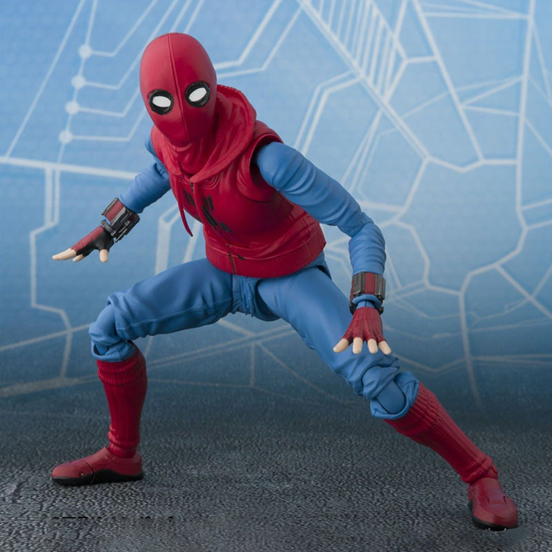 Seecosplay Movie Spiderman Costumes Homecoming 15cm Suit Bjd Shf Girl Version Spiderman Super Hero Action Figures Model Toys For Boys Kids Gift
