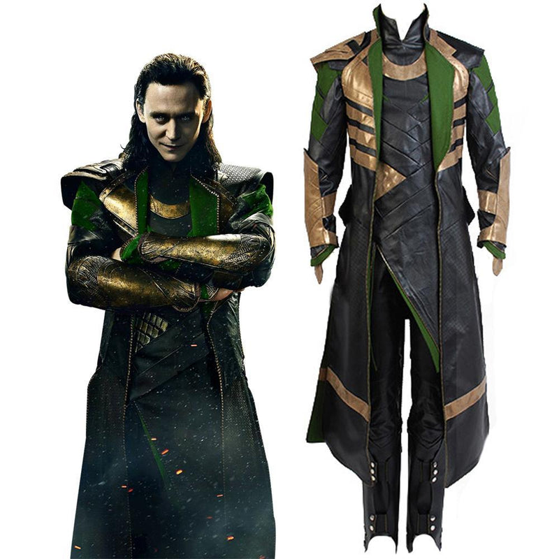Loki:Costume The Dark World Loki Whole Set Cosplay Costume