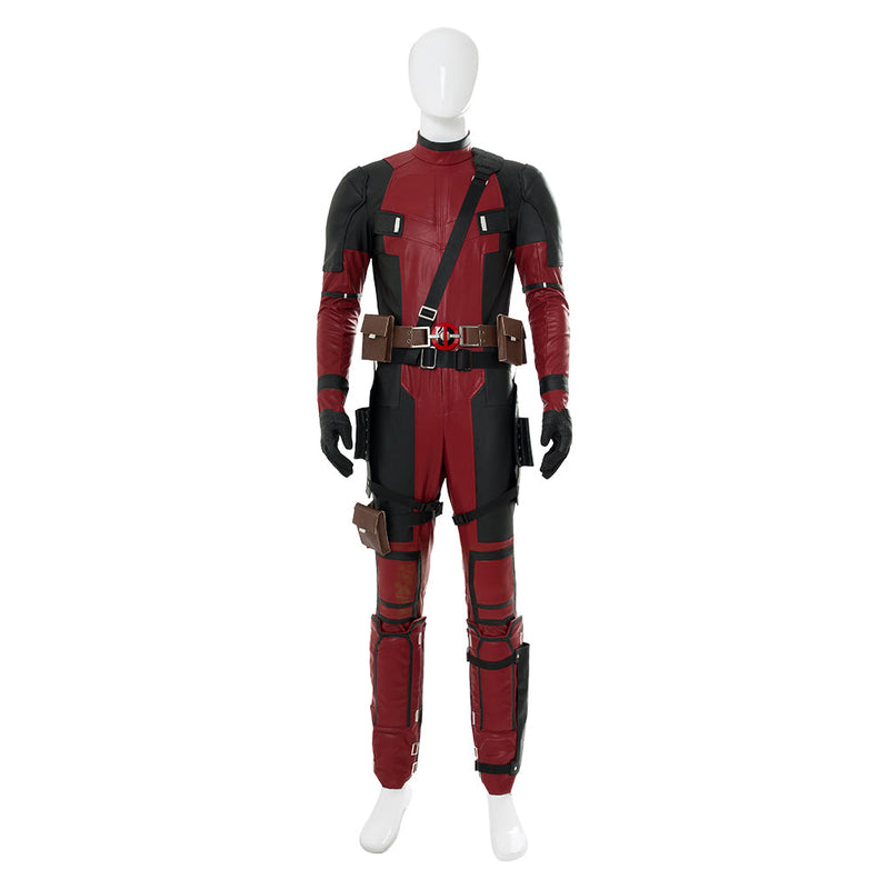 SeeCospaly Deadpool 3 Deadpool Coat Pants Outfit Halloween Carnival Suit Cosplay Costume