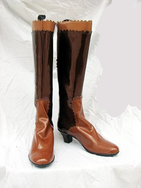 SeeCosplay Final Fantasy XII Lenne Cosplay Boots Shoes Brown Female