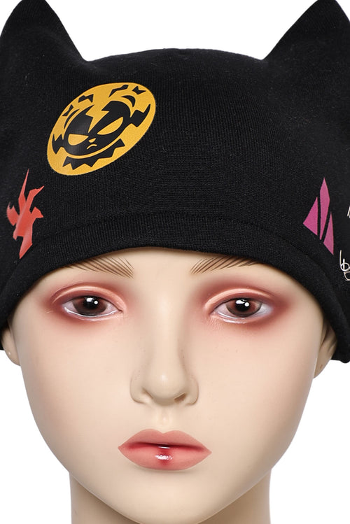 SeeCosplay Game Palworld Zoe Cosplay Black Hat Halloween Costume Accessories