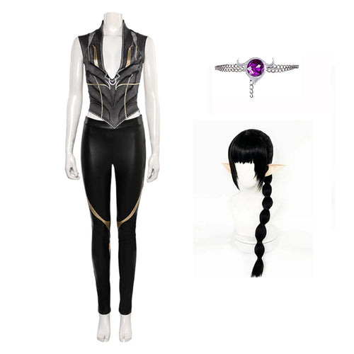 Baldur's Gate:Costume Shadowheart Outfits Party Halloween Cosplay Costume For Adult Female