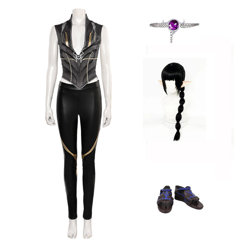 Game Baldur's Gate:Costume Shadowheart Outfits Party Carnival Halloween Cosplay Costume Female