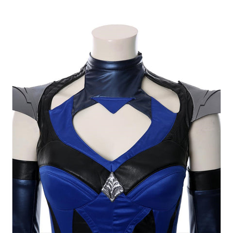 SeeCosplay Mortal Kombat 11 Kitana Costume for Halloween Carnival Suit Cospaly Costume