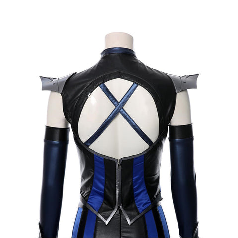 SeeCosplay Mortal Kombat 11 Kitana Costume for Halloween Carnival Suit Cospaly Costume