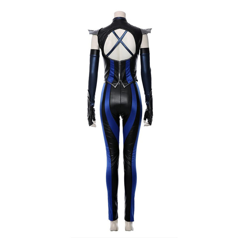 SeeCosplay Mortal Kombat 11 Kitana Costume for Halloween Carnival Suit Cospaly Costume