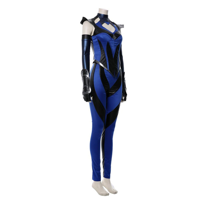 SeeCosplay Mortal Kombat 11 Kitana Costume for Halloween Carnival Suit Cospaly Costume