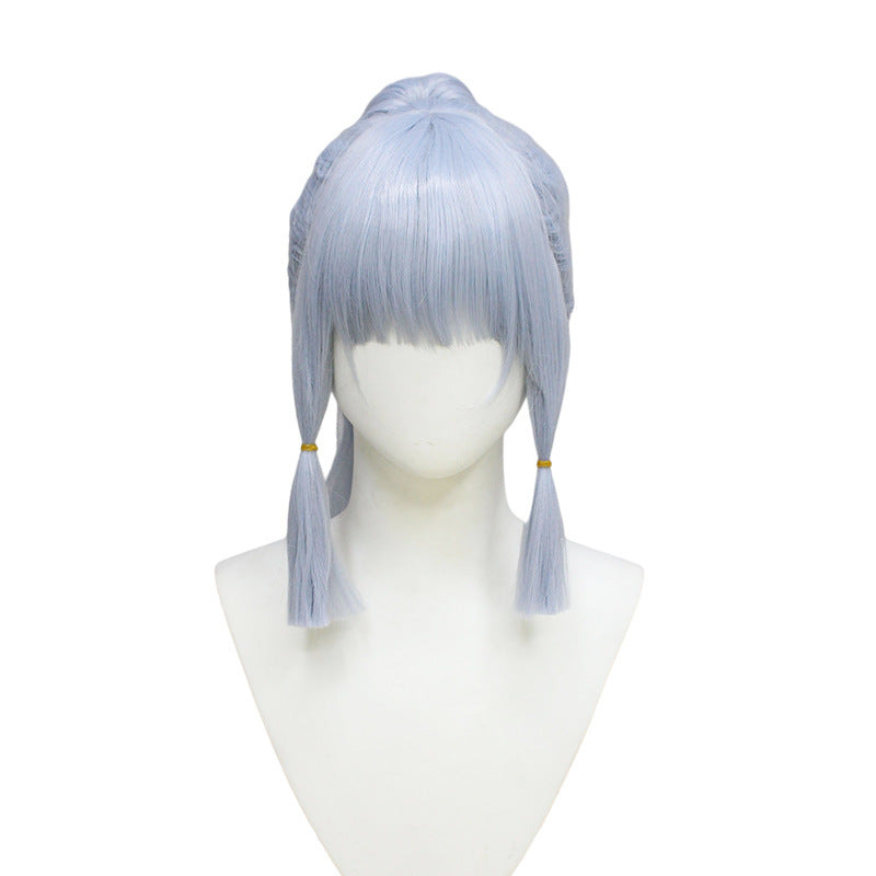 SeeCosplay Genshin Impact Kamisato Ayaka Heat Resistant Synthetic Hair Carnival Halloween Party Props Cosplay Wig