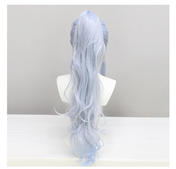 SeeCosplay Genshin Impact Kamisato Ayaka Heat Resistant Synthetic Hair Carnival Halloween Party Props Cosplay Wig Female