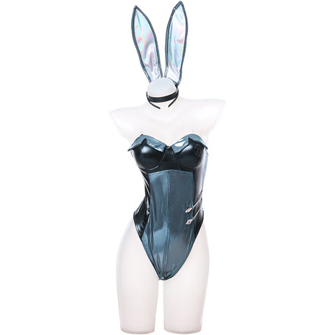 Seecosplay Game League of Legends LoL Kaisa Daughter of the Void KDA Bunny Girls Jumpsuit Halloween Cosplay Costume