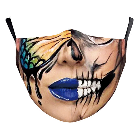 Anti-Terror-Clown 3D-Digital-Waschfiltermaske