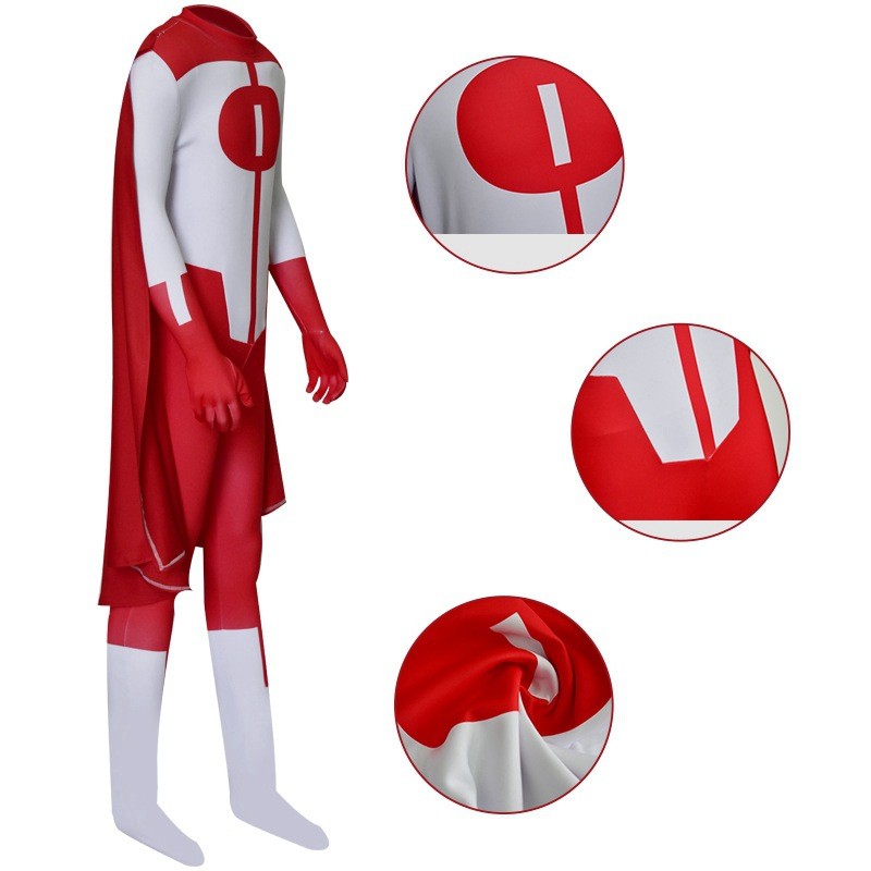 SeeCospaly Invincible Omni-Man Nolan Grayson Jumpsuit for Halloween Carnival Suit Cosplay Costume