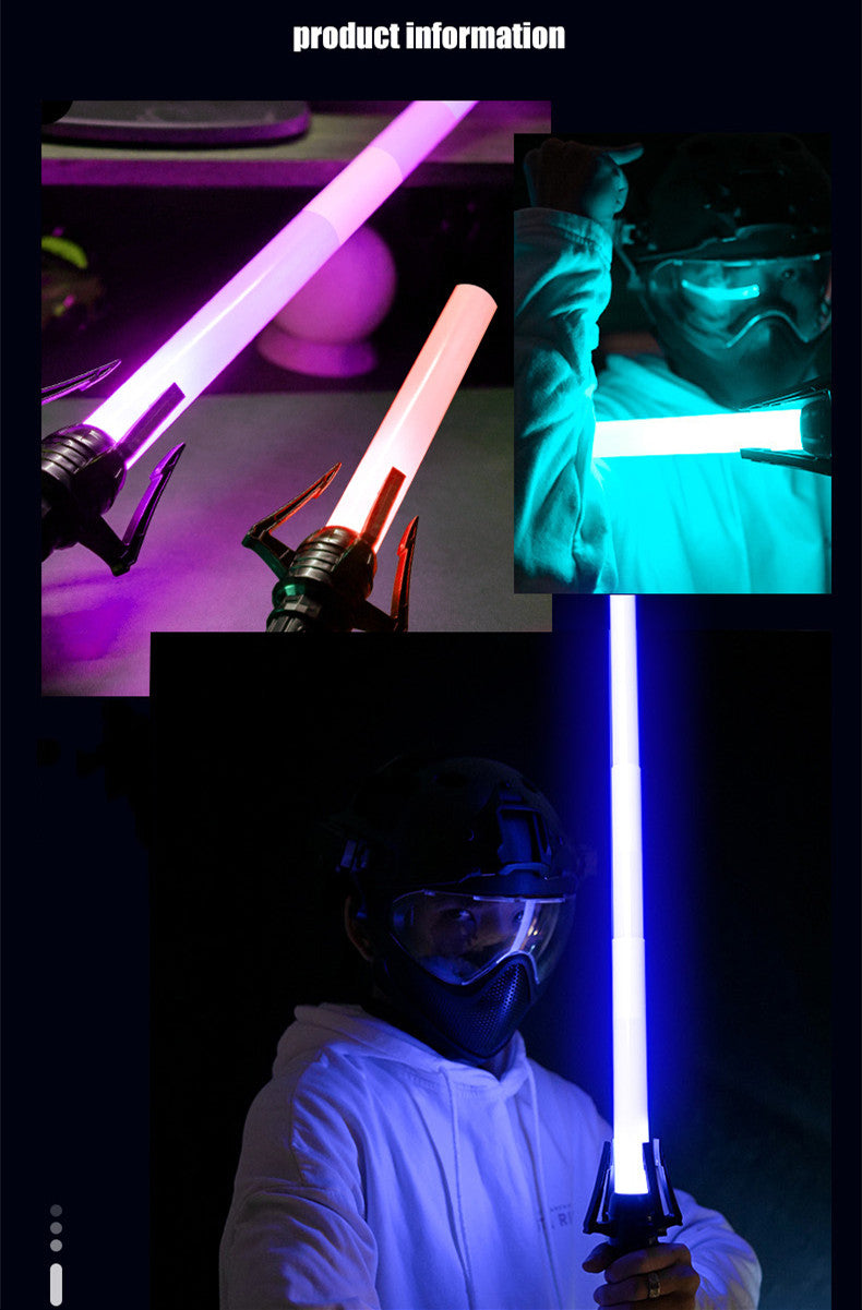 SeeCosplay Lightsabers 7 Colors Stretch 2-in-1 LED Laser Toy Halloween Accessories SWCostume