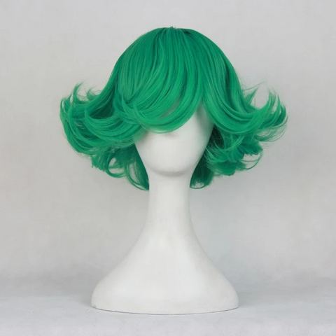 Green Tatsumaki Cosplay Wigs