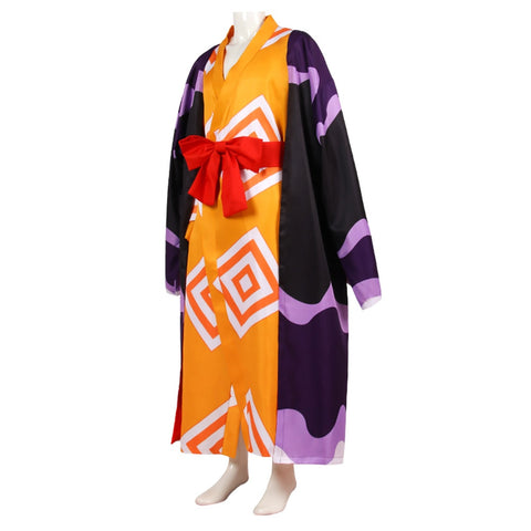 One Piece Jinbe Cosplay Costume Kimono Outfits Halloween Carnival Suit