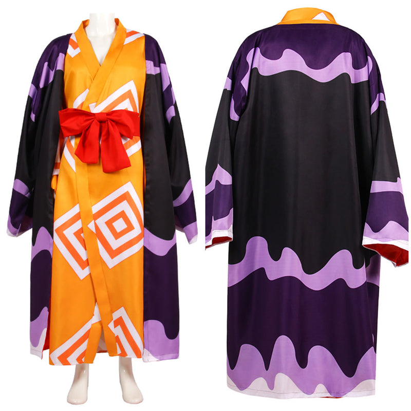 SeeCosplay One Piece Jinbe Cosplay Costume Kimono Outfits Halloween Carnival Suit