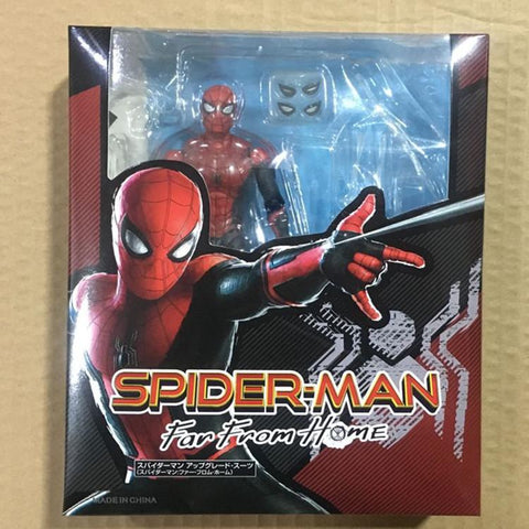 Seecosplay Movie Spider-Man 2 Far From Home Hero Expedition Entscheidende Schlacht Tausende von Meilen Anzug Bewegliches Modellspielzeug 
