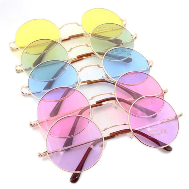 Candy Colored Circle Glasses