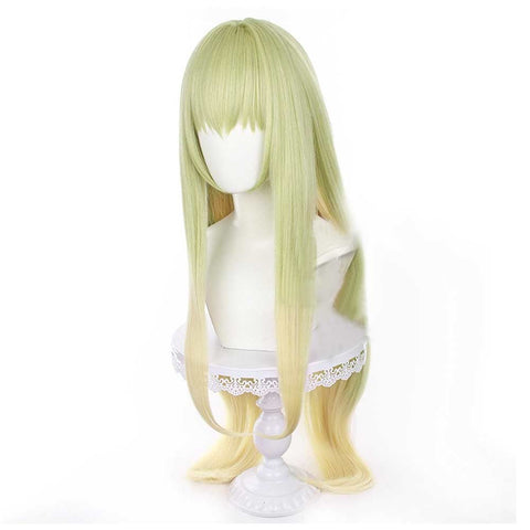 Shiro Seijo to Kuro Bokushi: Cecilia Cosplay Wig Halloween Custome Accessories