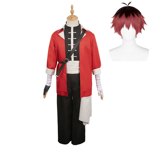 Sousou No Frieren:Costume Stark Red Costume for Halloween Cosplay Costume