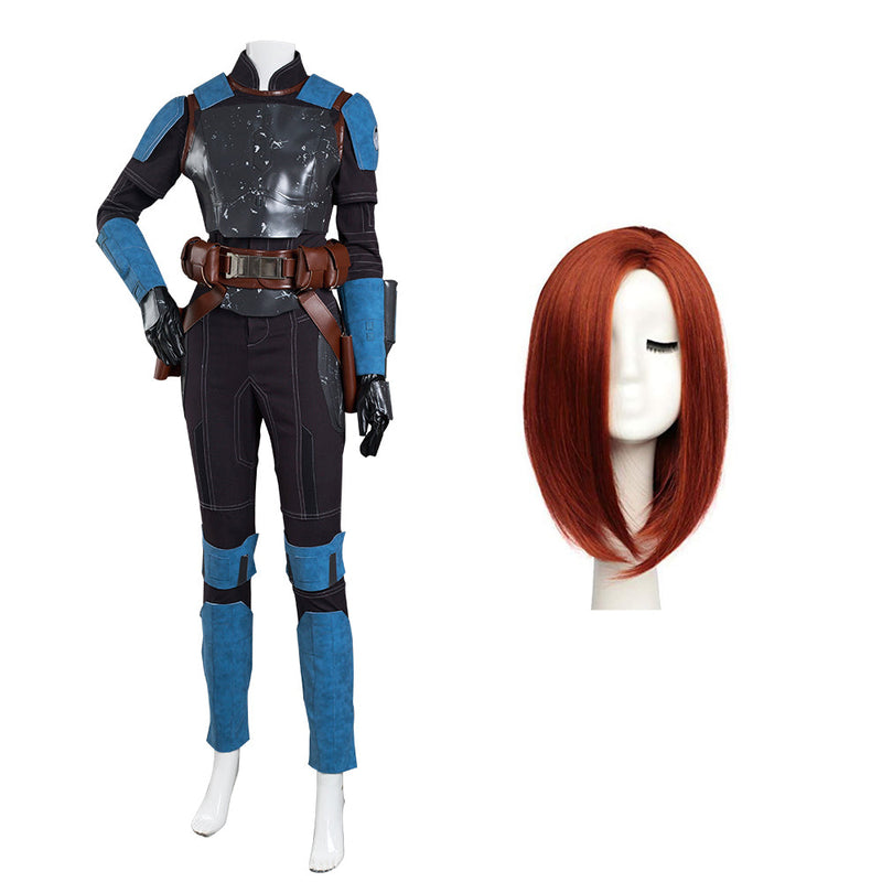 SeeCosplay The Mando S2 Bo-Katan Kryze Costume for Cosplay Wig Helmet Shoes Full Set Halloween Carnival Suit Cosplay Costume