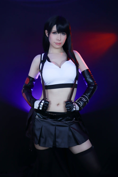 SeeCosplay Final Fantasy VII FF7 ​​Remake Tifa Lockhart Cosplay Kostüm Full Set Game Costume Outfits