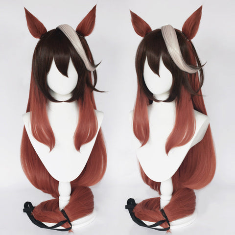 SeeCosplay Pretty Derby Symboli Rudolf Wig Synthetic HairCarnival Halloween Party Cosplay Wig