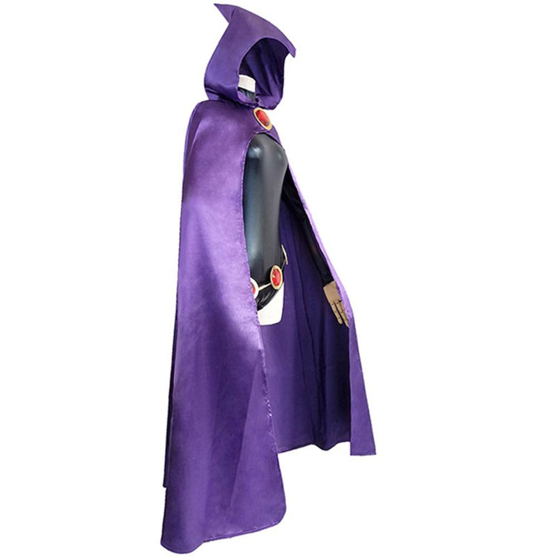 SeeCosplay Teen Titans Raven Outfits Halloween Carnival Suit Cosplay Costume