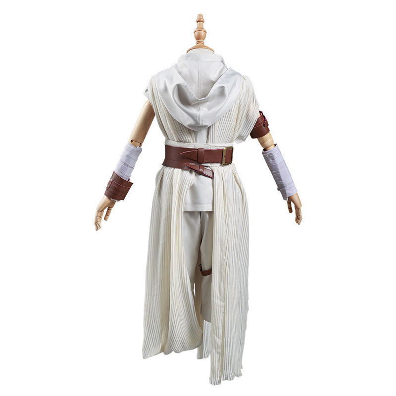 [Full In Stock] The Rise of Skywalker Rey Kids Children Costume Halloween Carnival Suit