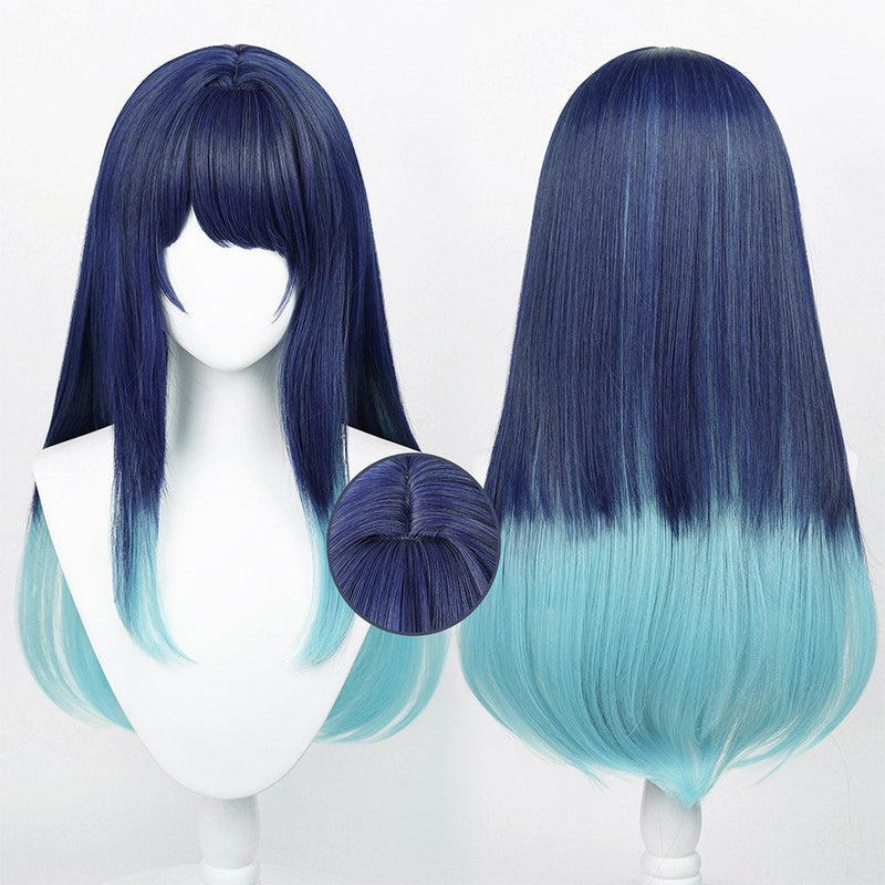 [Full In Stock] OSHI NO KO Kurokawa Akane Long Cosplay Wig Wig Synthetic HairCarnival Halloween Party Female