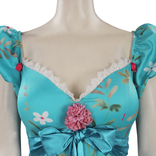 Disenchanted:Costume Giselle Dress Enchanted Outfits Halloween Costume Cosplay Costume For Adult Female