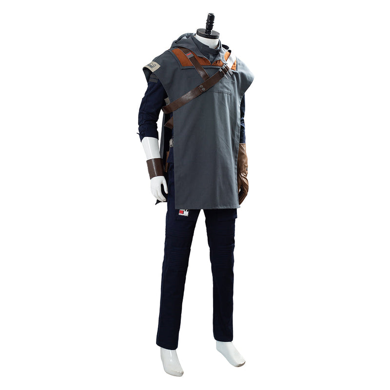 [All Sizes In Stock] Jedi Fallen Order: Cal Kestis Uniform Costume Halloween Carnival Suit