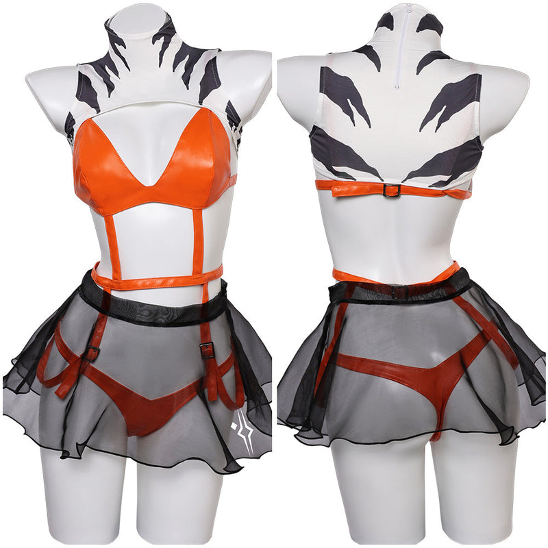 [All Sizes In Stock] Ahsoka Tano Lingerie for Women Carnival Halloween Costume