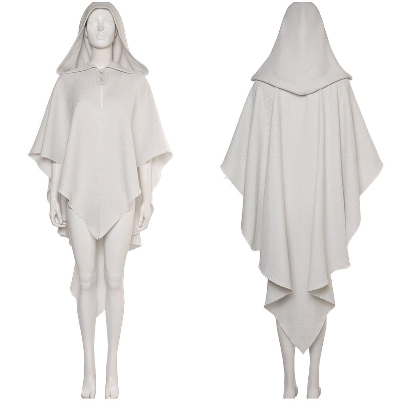 SeeCosplay Ahsoka Tano Women White Cloak Carnival Halloween Costume SWCostume